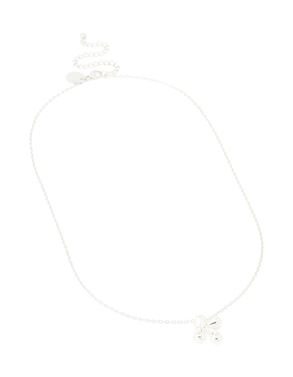 Waterproof Stainless Steel Large Bubble Letter K Necklace
