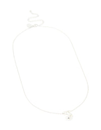 Waterproof Stainless Steel Large Bubble Letter J Necklace - link has visual effect only