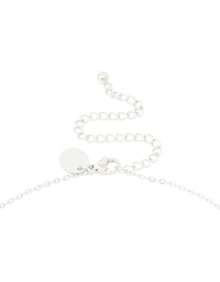 Waterproof Stainless Steel Large Bubble Letter J Necklace - link has visual effect only