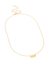 Waterproof Gold Plated Stainless Steel Angel Number 888 Necklace - link has visual effect only