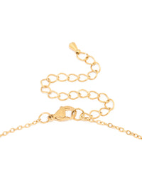 Waterproof Gold Plated Stainless Steel Angel Number 888 Necklace - link has visual effect only