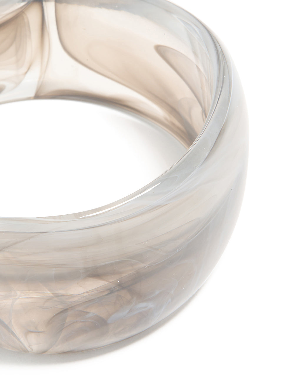 Brown & Grey Acrylic Bangle
