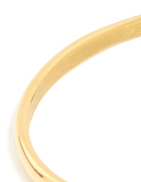 Waterproof Gold Plated Stainless Steel Diamante Celestial End Wrist Cuff - link has visual effect only