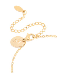 Waterproof Gold Plated Stainless Steel Cubic Zirconia Scorpio Zodiac Sign Bracelet - link has visual effect only