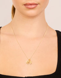 Waterproof Gold Plated Stainless Steel Sea Theme Necklace - link has visual effect only