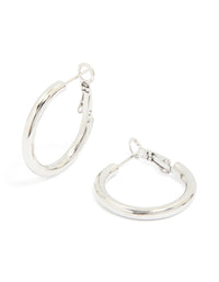 Waterproof Stainless Steel Hoop Earrings 30 MM - link has visual effect only