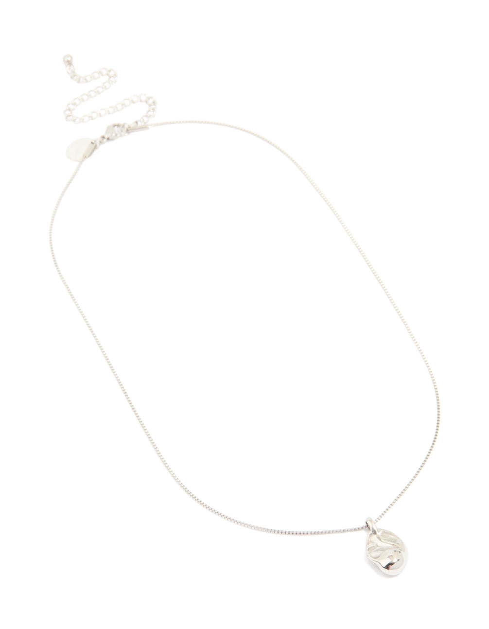 Waterproof Stainless Steel Organic Pendant Necklace