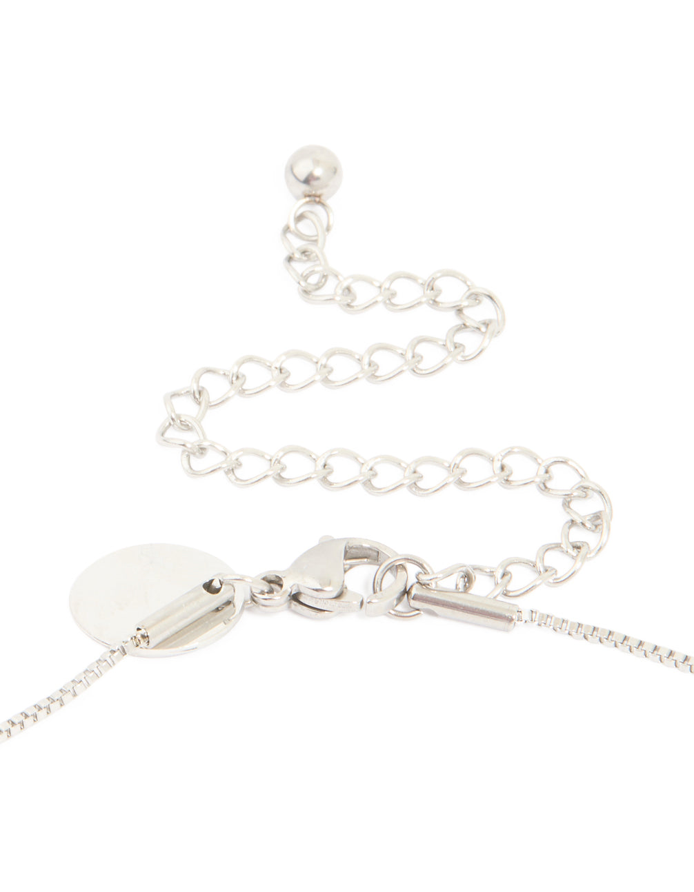 Waterproof Stainless Steel Organic Pendant Necklace