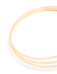 Gold Ball Layered Bangle - link has visual effect only
