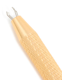 Gold Plated Surgical Steel Flat Back Jewellery Tool - link has visual effect only