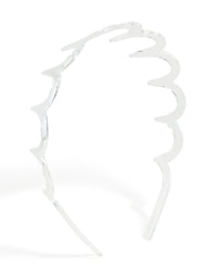 Clear  Wavy Headband - link has visual effect only