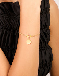 Waterproof Stainless Steel Beloved T & O Bracelet - link has visual effect only