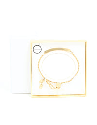 Waterproof Gold Plated Stainless Steel Twist Engravable Bar Toggle Bracelet - link has visual effect only