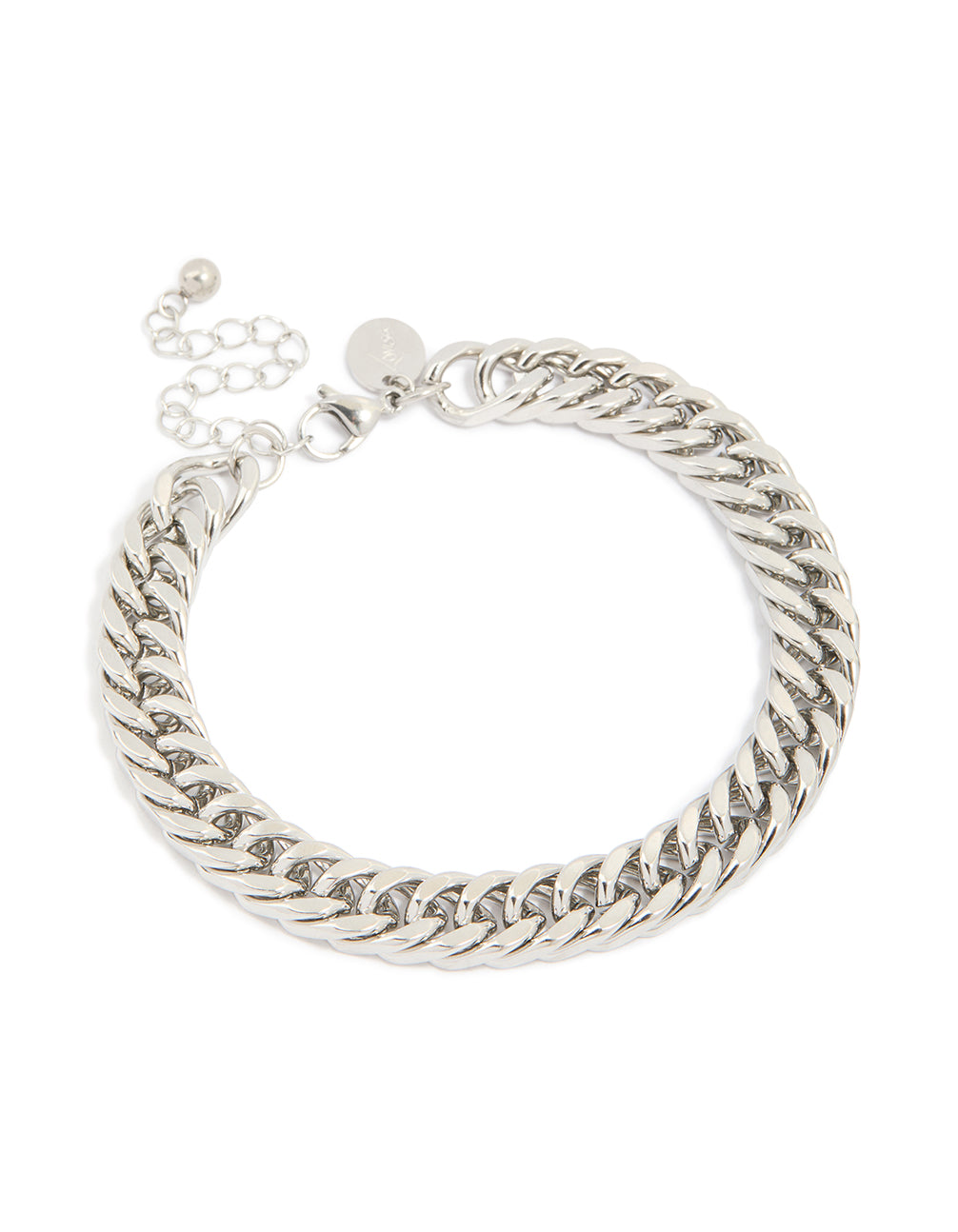 Mens Waterproof Stainless Steel Large Miami Cuban Link Bracelet