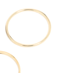 Gold & Brown Acrylic Bangles 3-Pack - link has visual effect only