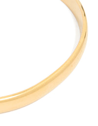 Waterproof Rose Gold Plated Stainless Steel Round Wrist Cuff - link has visual effect only