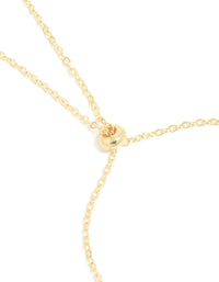 Gold Plated Pink Oval Cubic Zirconia Toggle Bracelet - link has visual effect only