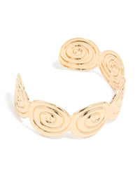Gold Spiral Wrist Cuff - link has visual effect only