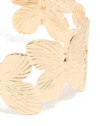 Gold Butterfly Wrist Cuff - link has visual effect only