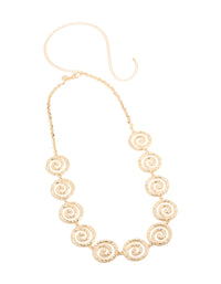 Gold Multi Spiral Belt - link has visual effect only