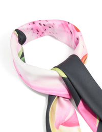 Frangipani Statement Fabric Scarf - link has visual effect only
