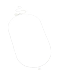 Waterproof Stainless Steel Mini Bubble Letter N Necklace - link has visual effect only