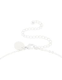 Waterproof Stainless Steel Mini Bubble Letter N Necklace - link has visual effect only