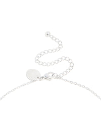 Waterproof Stainless Steel Mini Bubble Letter E Necklace - link has visual effect only