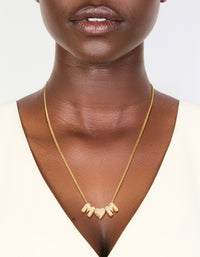 Gold Plated Cubic Zirconia Mum Heart Necklace - link has visual effect only