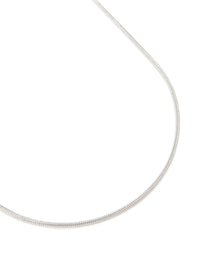 Waterproof Stainless Steel Short Snake Chain Necklace - link has visual effect only