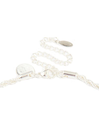 Waterproof Stainless Steel Twist Chain Necklace - link has visual effect only