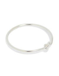 Sterling Silver Tiny Knot Ring - link has visual effect only