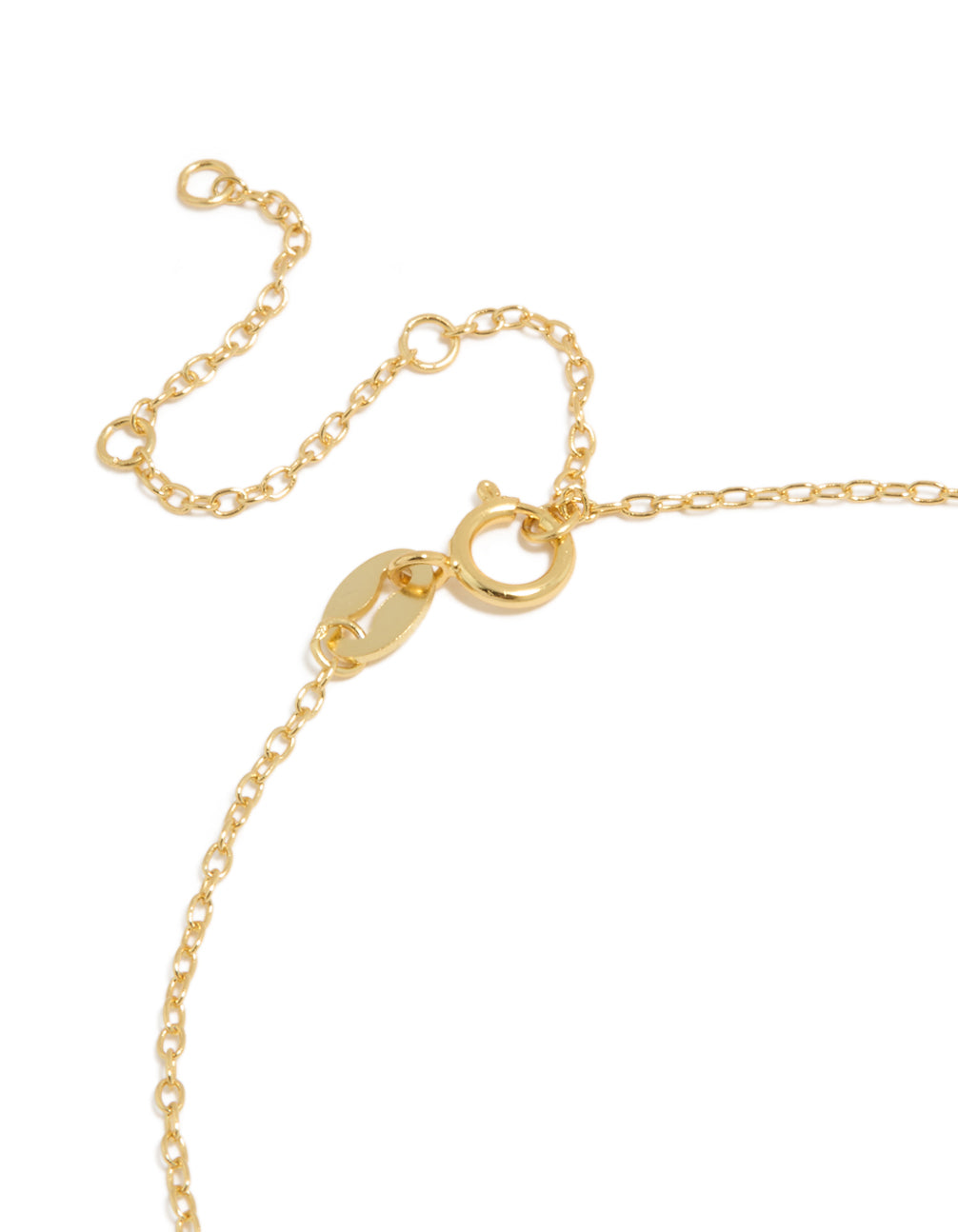 Gold Plated Sterling Silver Cubic Zirconia Letter A Bracelet