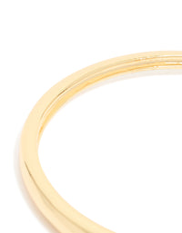 Gold Plated Diamante Star Detail Bangle - link has visual effect only