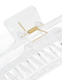 Clear Extra Large Claw Clip - link has visual effect only