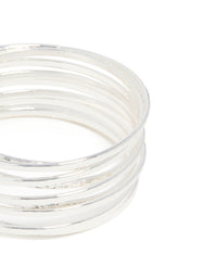 Silver Bangles Pack - link has visual effect only
