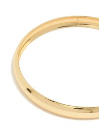 Discover this multi size bangle in a 3-pack crafted from gold plated material featuring a smooth polished surface close up view - link has visual effect only