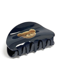 Tweens Acrylic Bear Print Arch Claw Clip - link has visual effect only