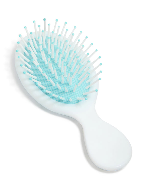 Mini Blue Hair Brush