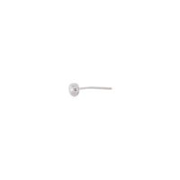 Sterling Silver Single Diamante Nose Stud - link has visual effect only