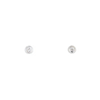 Rhodium Tiny Diamante Stud Earrings - link has visual effect only