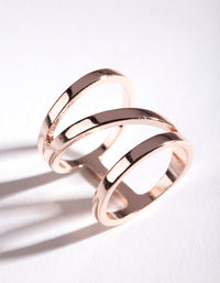 Rose Gold Wrap Ring - link has visual effect only