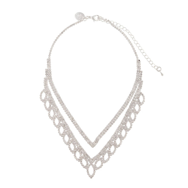 Vivienne Westwood Diamante Heart Silver Black Necklace Earrings Set NO BOX  #36 | eBay