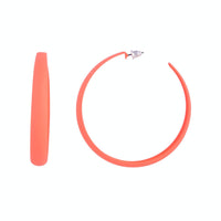 Pink Neon 3/4 Hoop Earrings - link has visual effect only