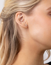Sterling Silver Knot Earring Pack - link has visual effect only