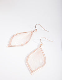 Rose Gold Blush Magic Earrings - link has visual effect only