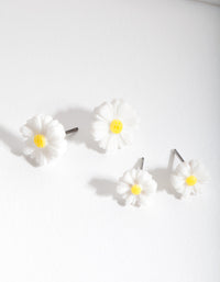 Fresh Daisy Stud Earring Pack - link has visual effect only