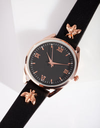 Black Bee PU Strap Watch - link has visual effect only