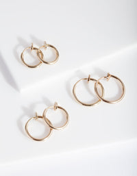Gold Faux Body Rings 7-Pack - link has visual effect only