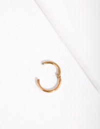 Gold 5mm Micro Clicker Earring - link has visual effect only